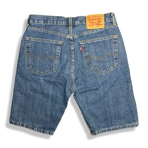 Levi’s 505 Blue Denim Shorts